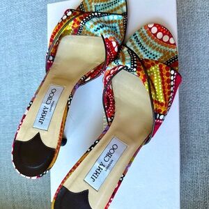 Jimmy Choo Vibrant Patterned Heels
